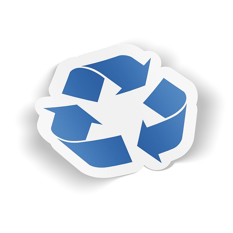 Стикер Recycle Symbol - # 1 Стикер Recycle Symbol #1
