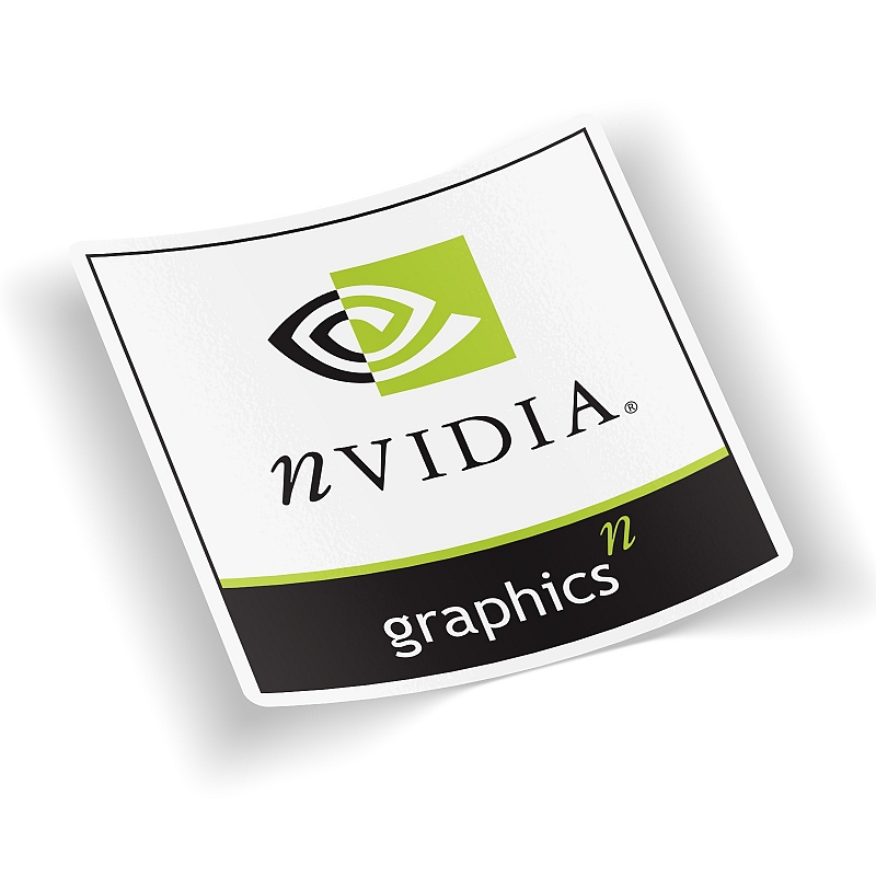 Стикер nVIDIA Graphics - # 1 Стикер nVIDIA Graphics #1