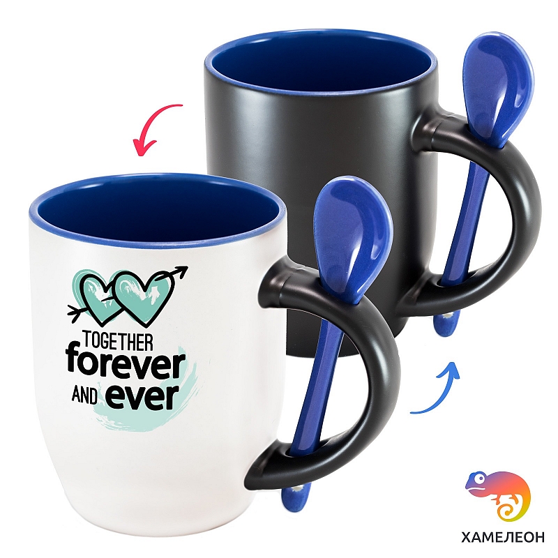 Кружка хамелеон Together Forever and Ever - # 1 Кружка хамелеон Together Forever and Ever #1