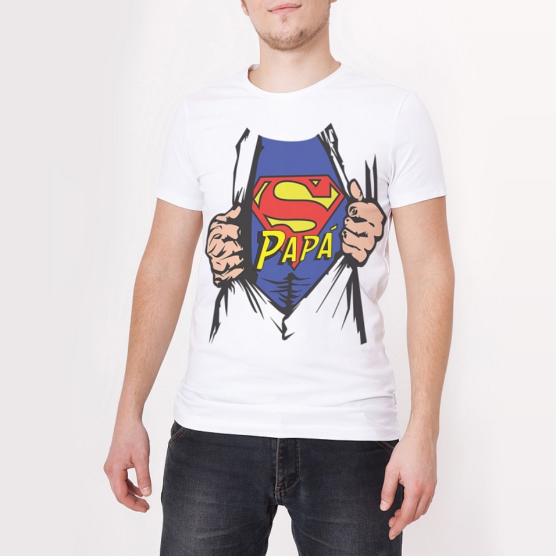 Футболка Super Papa - # 2 Футболка Super Papa #2