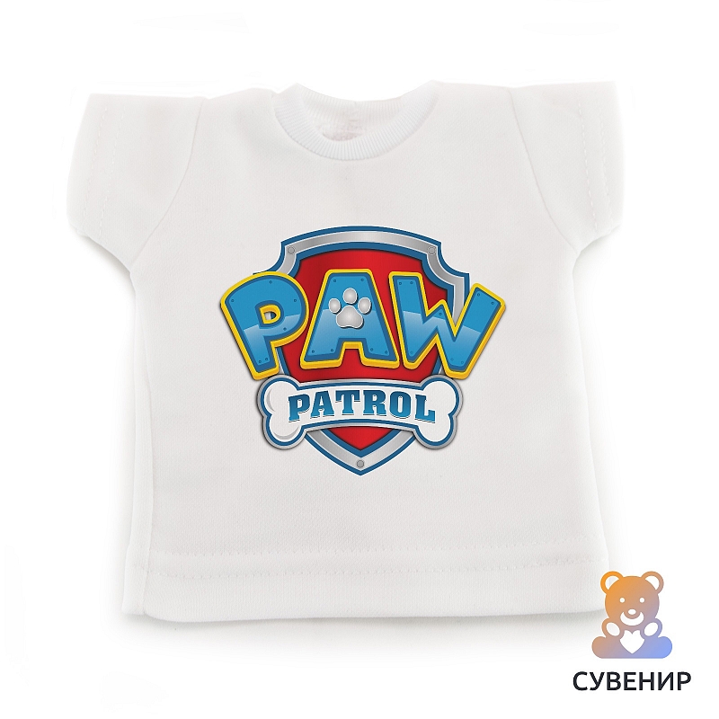 Сувенирная футболка Щенячий патруль - # 1 Сувенирная футболка Щенячий патруль #1