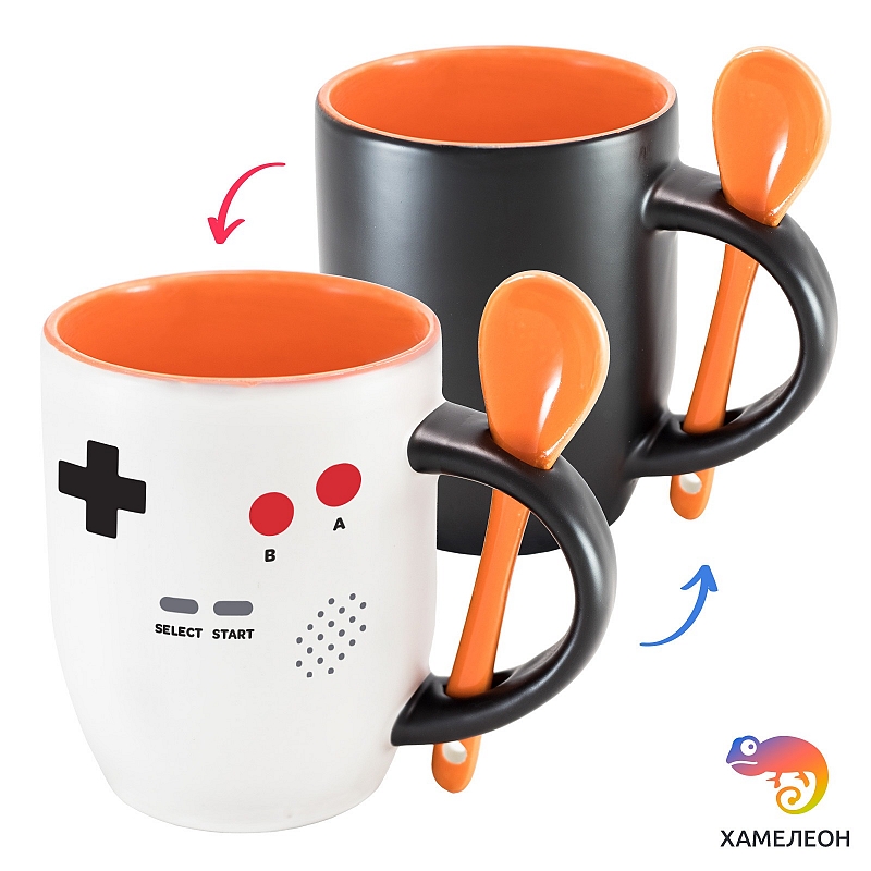 Кружка хамелеон Gameboy - # 1 Кружка хамелеон Gameboy #1
