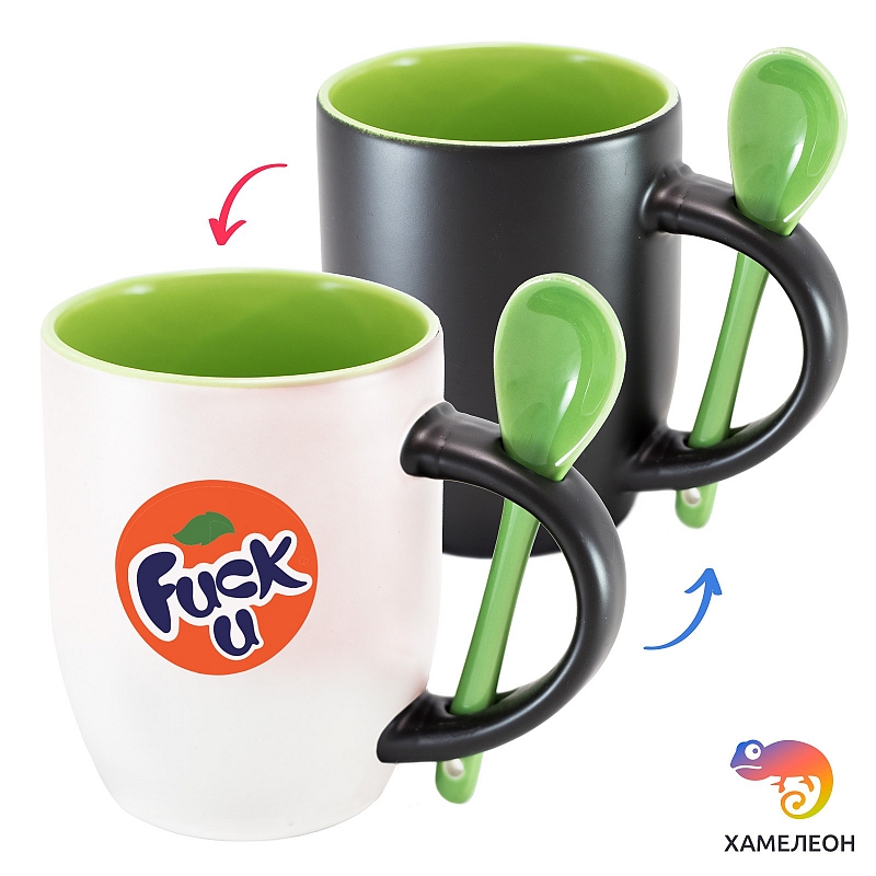 Кружка хамелеон Fuck U - # 4 Кружка хамелеон Fuck U #4