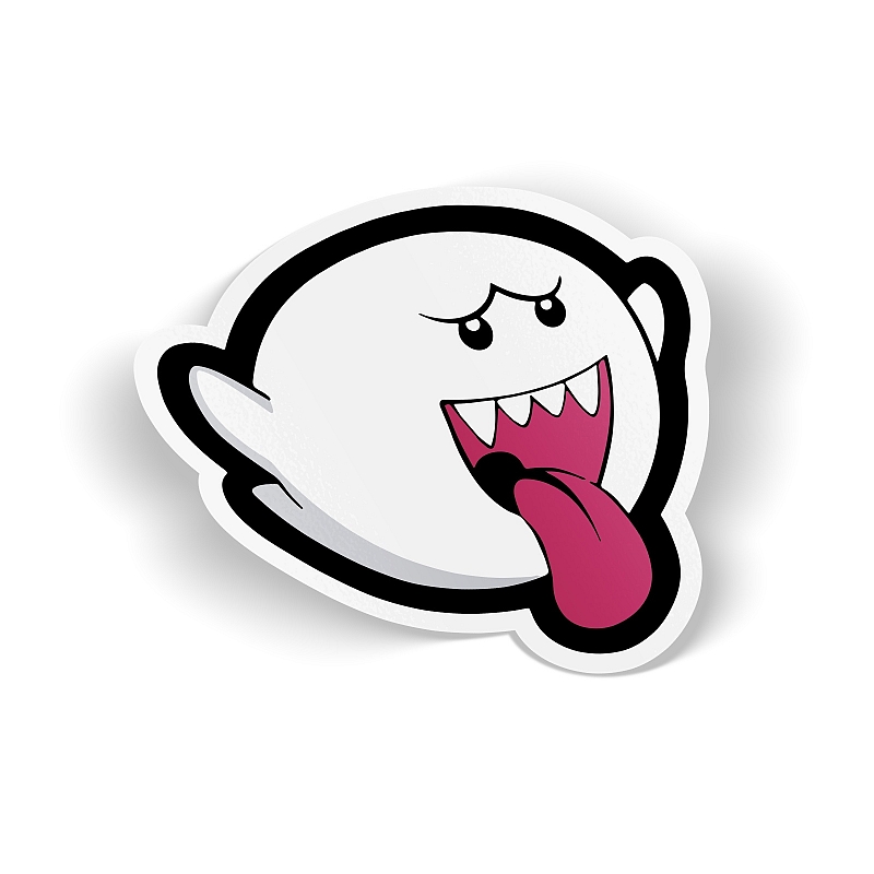 Стикер Mario - Boo - # 1 Стикер Mario - Boo #1
