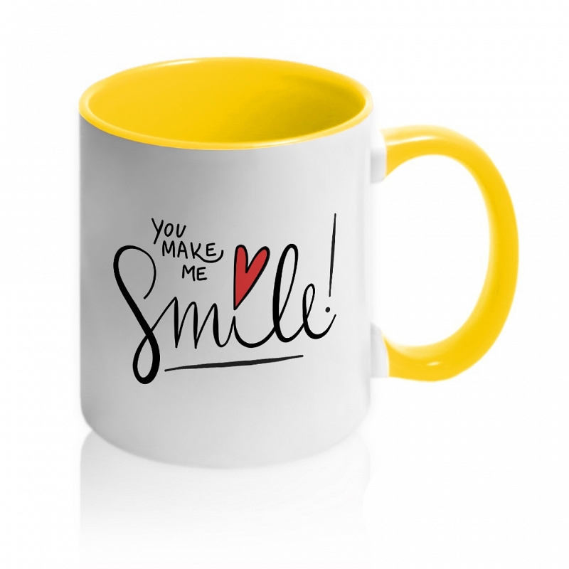 Кружка You make me smile - # 3 Кружка You make me smile #3