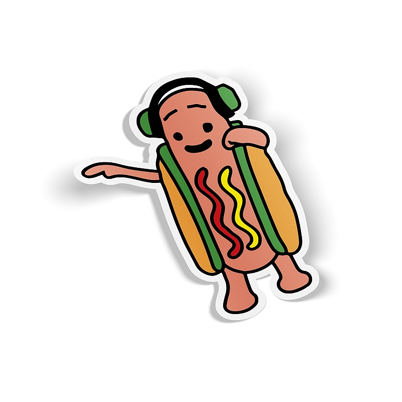 Стикер Snapchat Hot Dog - # 1 Стикер Snapchat Hot Dog #1