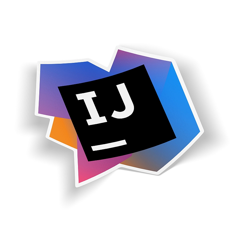 Стикер IntelliJ IDEA - # 1 Стикер IntelliJ IDEA #1