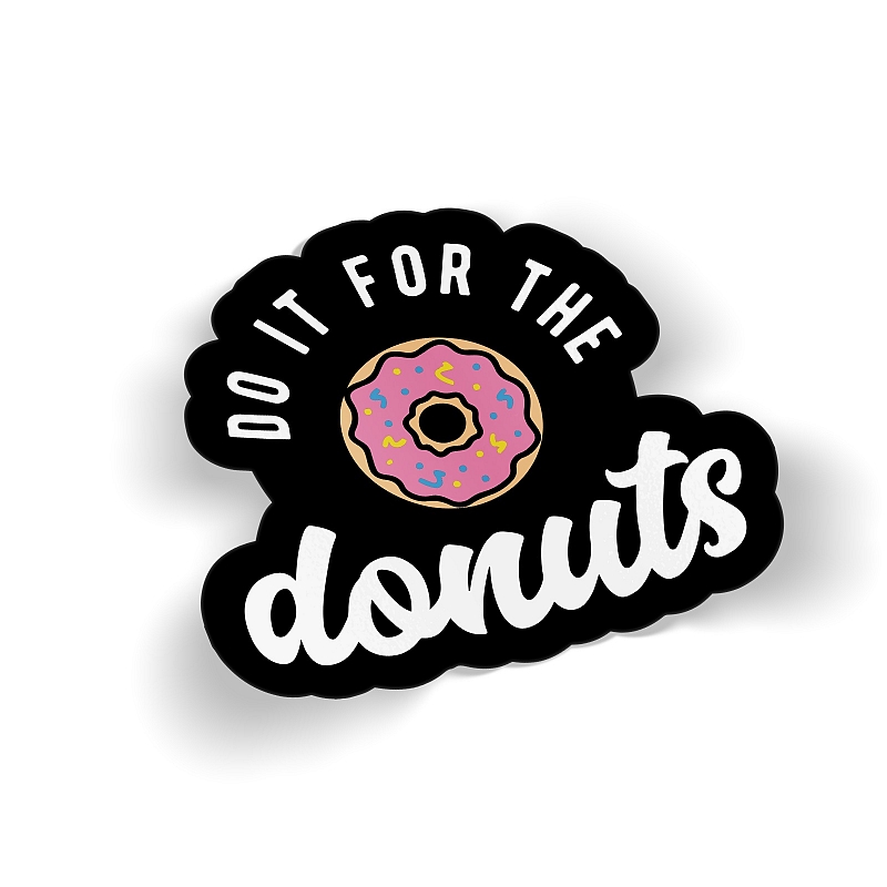 Стикер Do it for the Donuts - # 1 Стикер Do it for the Donuts #1