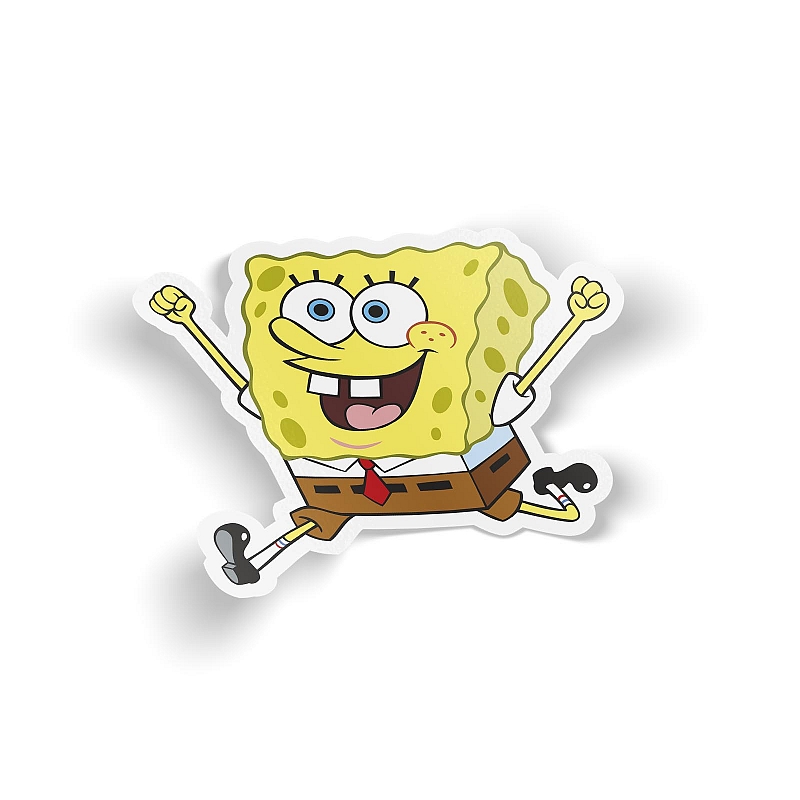 Стикер Губка Боб - # 1 Стикер Губка Боб #1