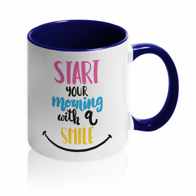 Кружка Start your morning with a smile - # 5 Кружка Start your morning with a smile #5
