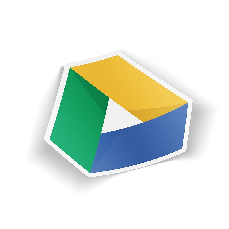 Стикер Google Drive - # 1 Стикер Google Drive #1