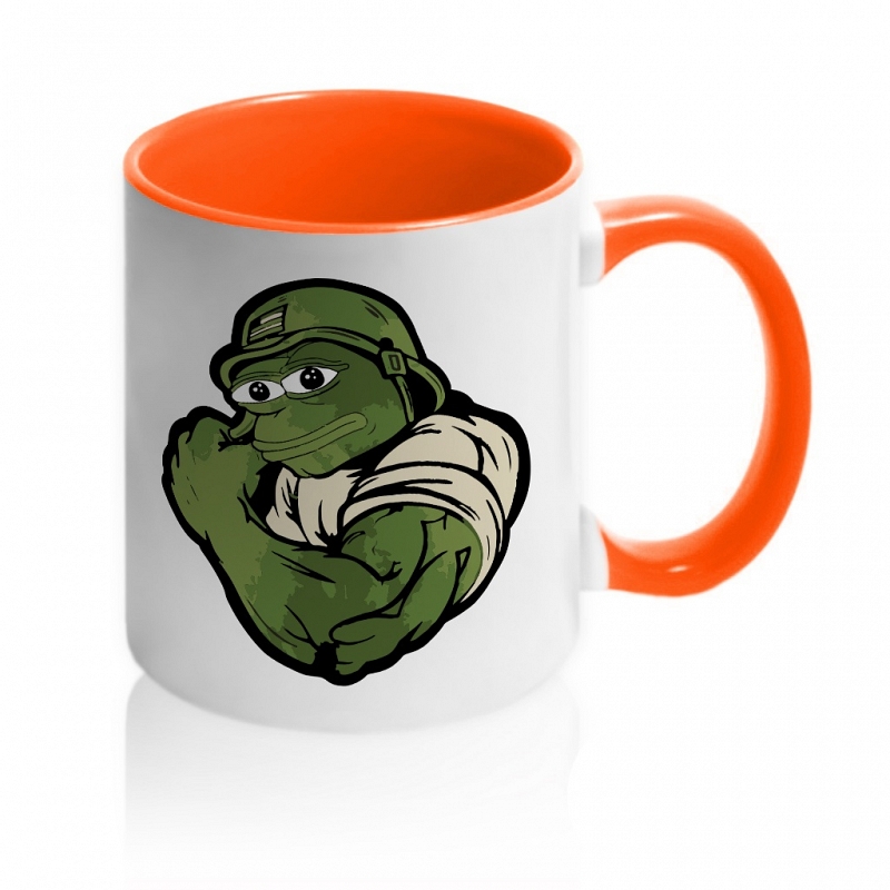 Кружка Pepe Soldier - # 2 Кружка Pepe Soldier #2