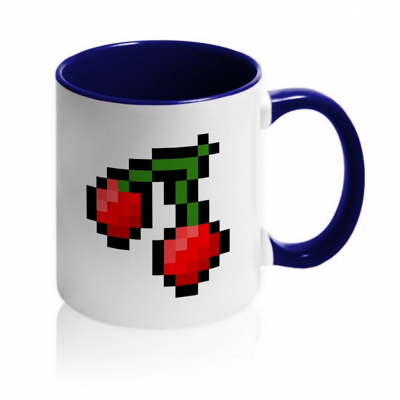 Кружка Пакман вишенка - # 5 Кружка Пакман вишенка #5