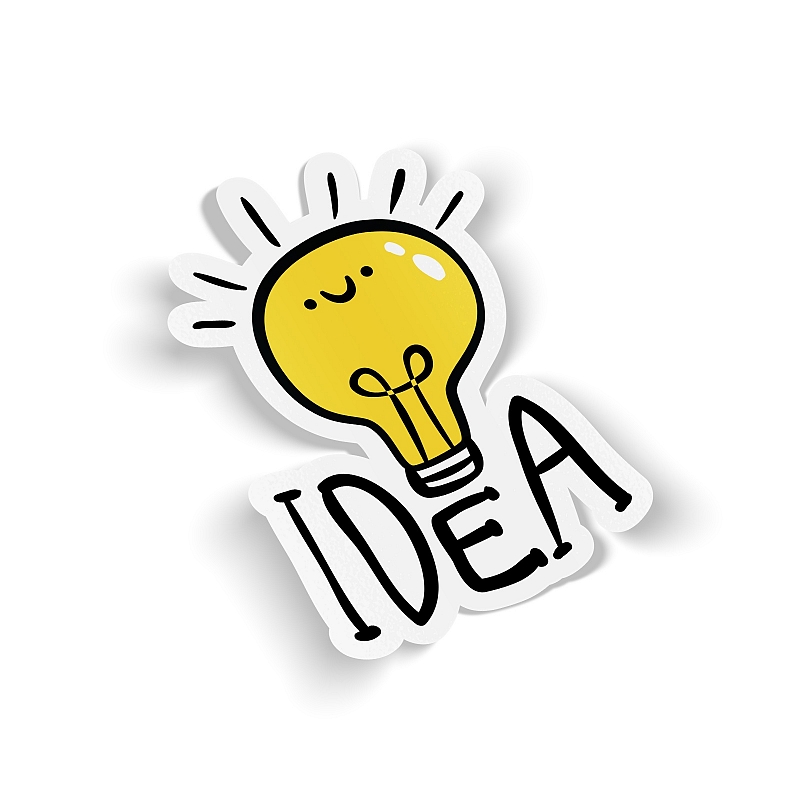 Стикер Ideal with Bulb - # 1 Стикер Ideal with Bulb #1