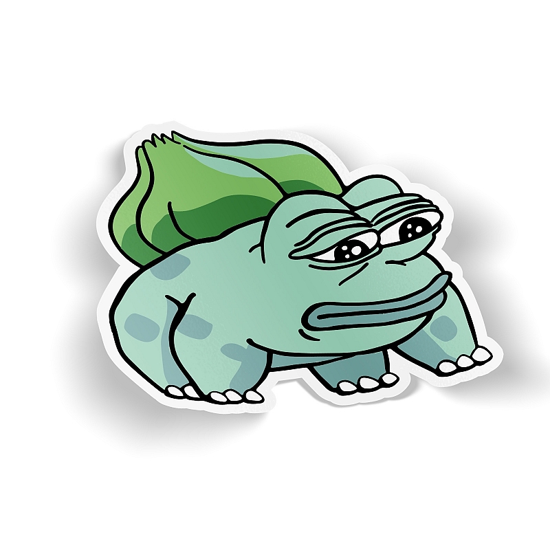 Стикер Pepe Pepesaur - # 1 Стикер Pepe Pepesaur #1