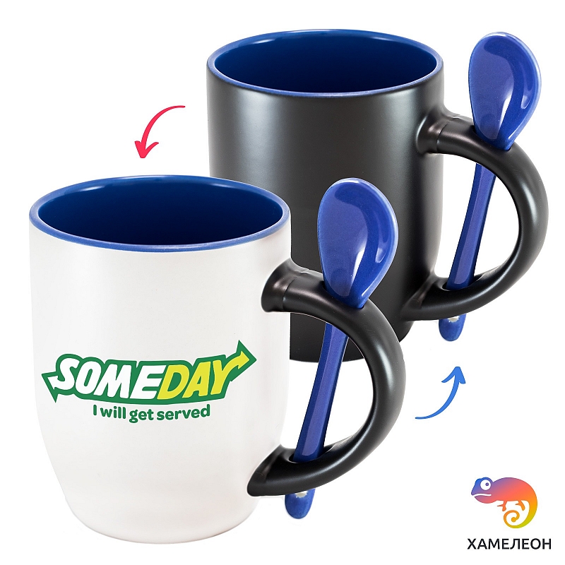 Кружка хамелеон Someday i will get served - # 4 Кружка хамелеон Someday i will get served #4