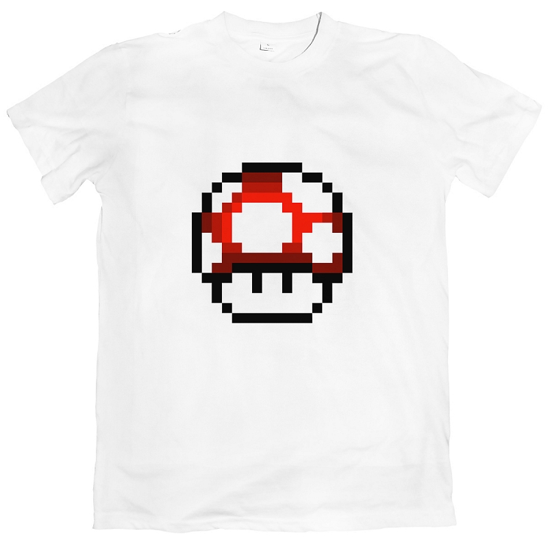 Футболка гриб из Марио - # 1 Футболка гриб из Марио #1