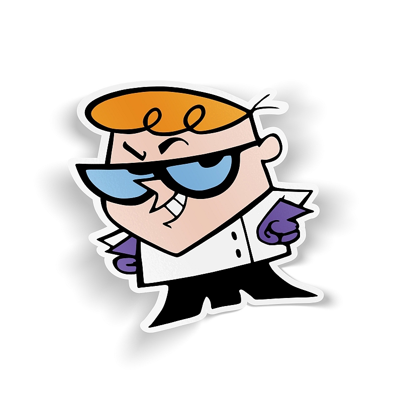 Стикер Dexter’s Laboratory - # 1 Стикер Dexter’s Laboratory #1