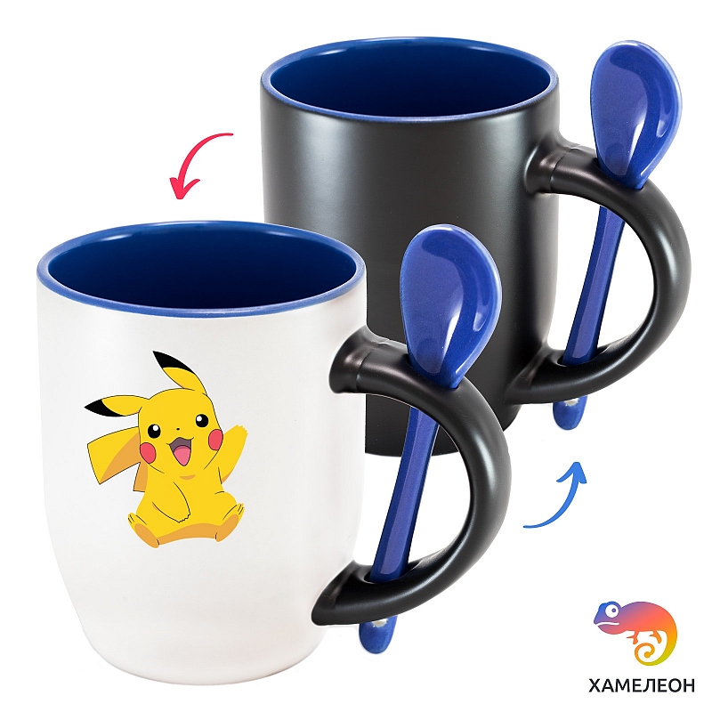 Кружка хамелеон Pikachu - # 3 Кружка хамелеон Pikachu #3