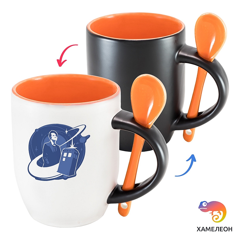 Кружка хамелеон «Доктор Кто» - # 4 Кружка хамелеон «Доктор Кто» #4