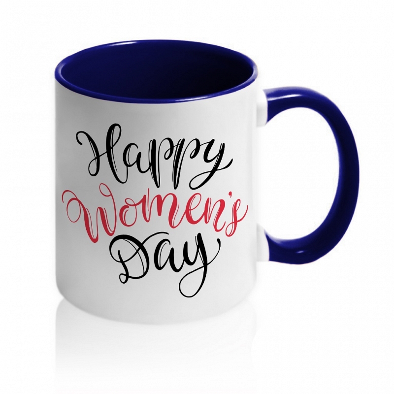 Кружка Happy Womans Day (Red) #5