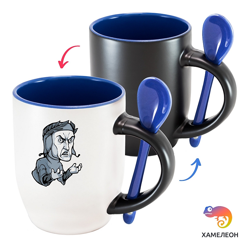 Кружка хамелеон  Dante's  Кружка хамелеон  Dante's