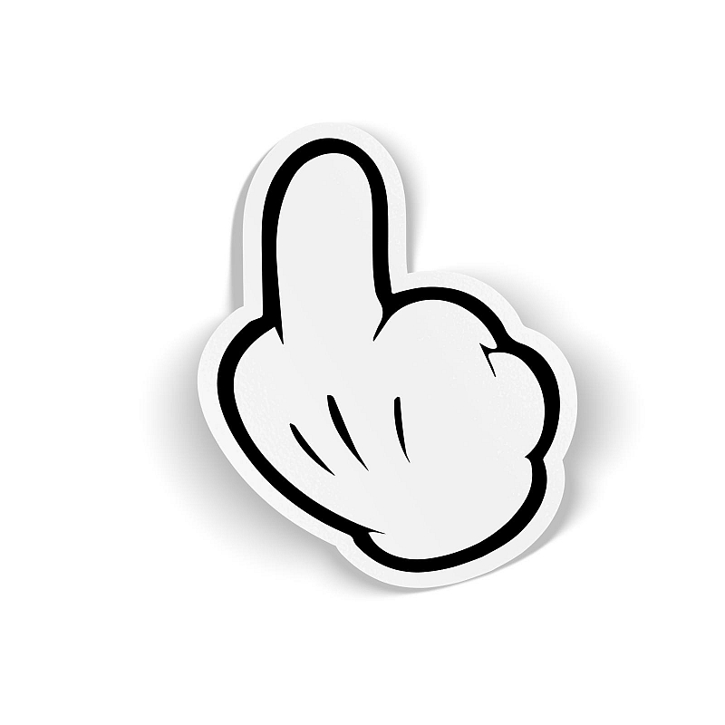 Стикер Fuck - # 1 Стикер Fuck #1