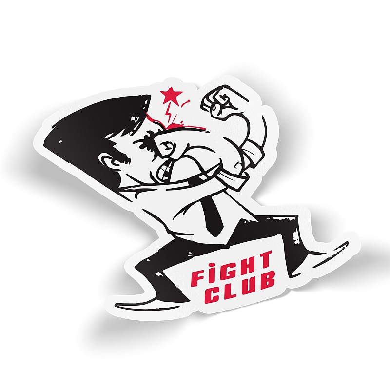 Стикер «Бойцовский клуб» - # 1 Стикер «Бойцовский клуб» #1