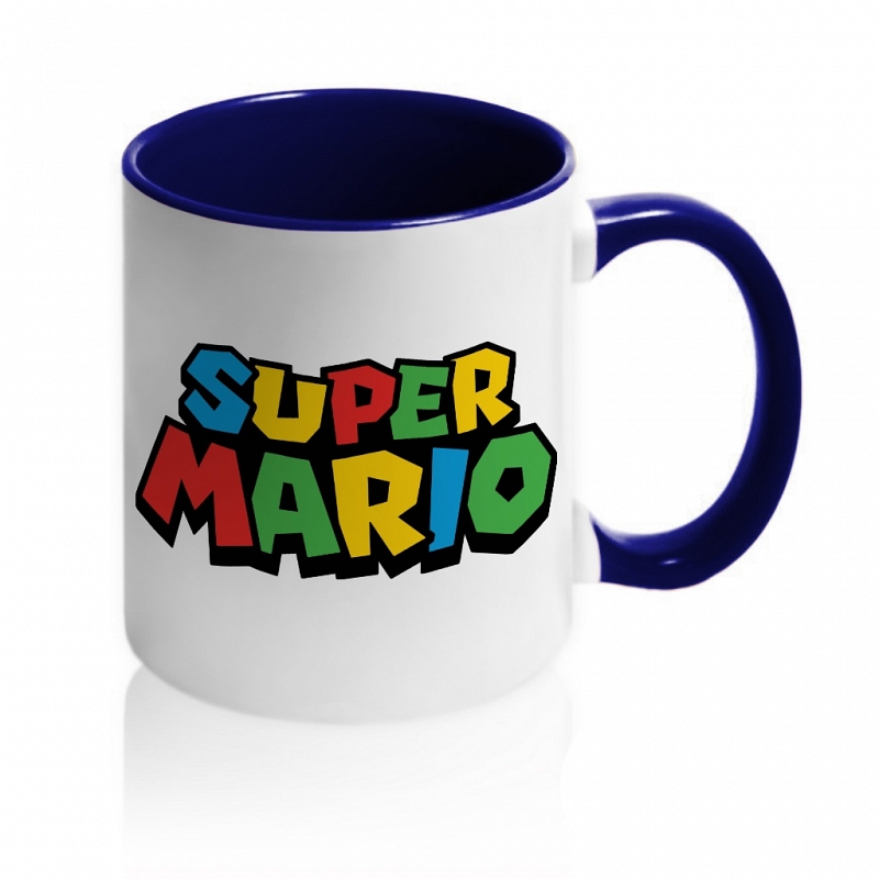 Кружка Надпись Super Mario #5