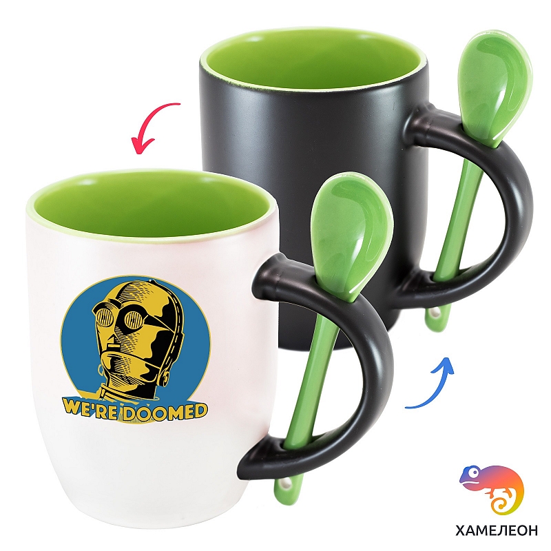 Кружка хамелеон Star Wars - We Are Doomed - # 4 Кружка хамелеон Star Wars - We Are Doomed #4