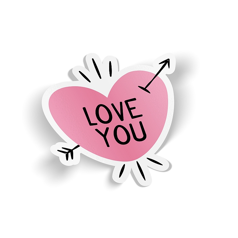 Стикер Love You - # 1 Стикер Love You #1