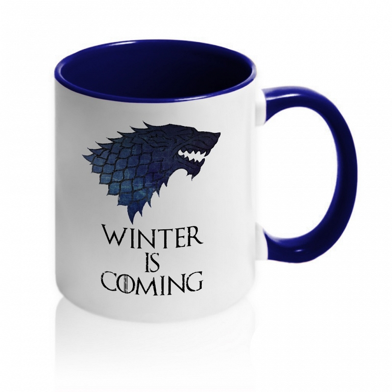 Кружка Winter is Coming (Stark) - # 1 Кружка Winter is Coming (Stark) #1