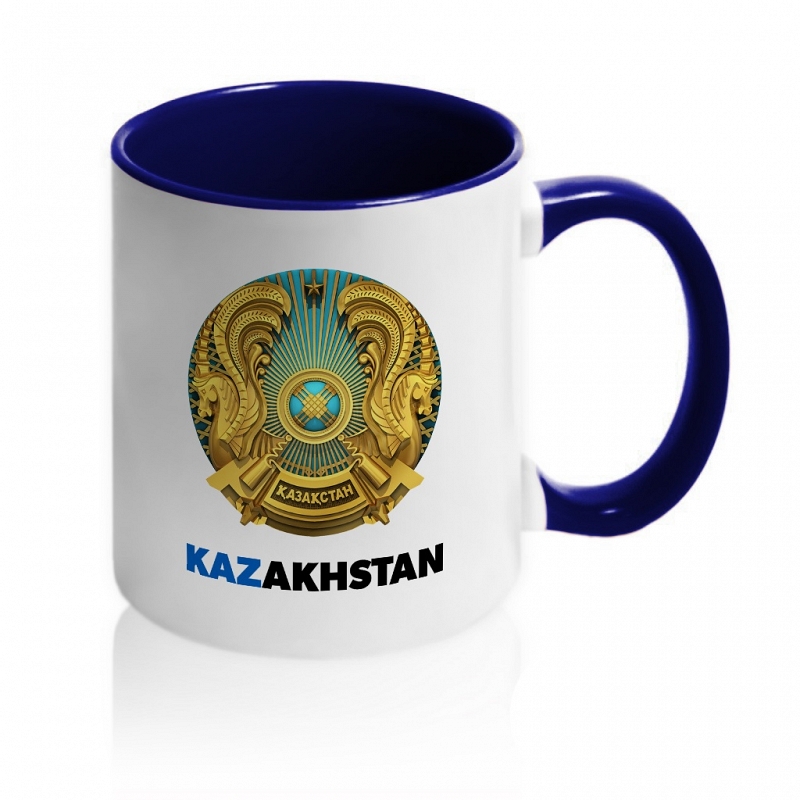 Кружка герб Казахстана #5