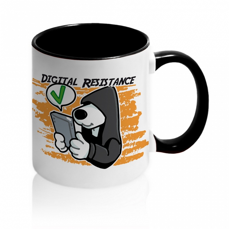 Кружка Digital Resistance - Есть соеденение! #3