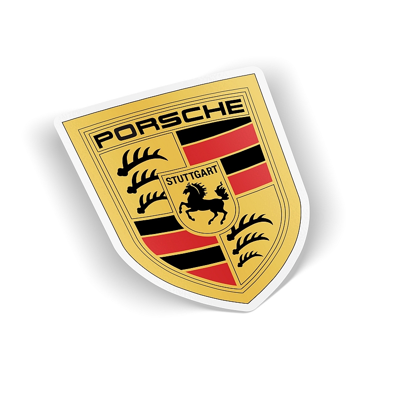 Стикер Porsche - # 1 Стикер Porsche #1
