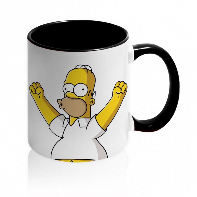 Кружка юхуу от Гомера Симпсона - # 4 Кружка юхуу от Гомера Симпсона #4