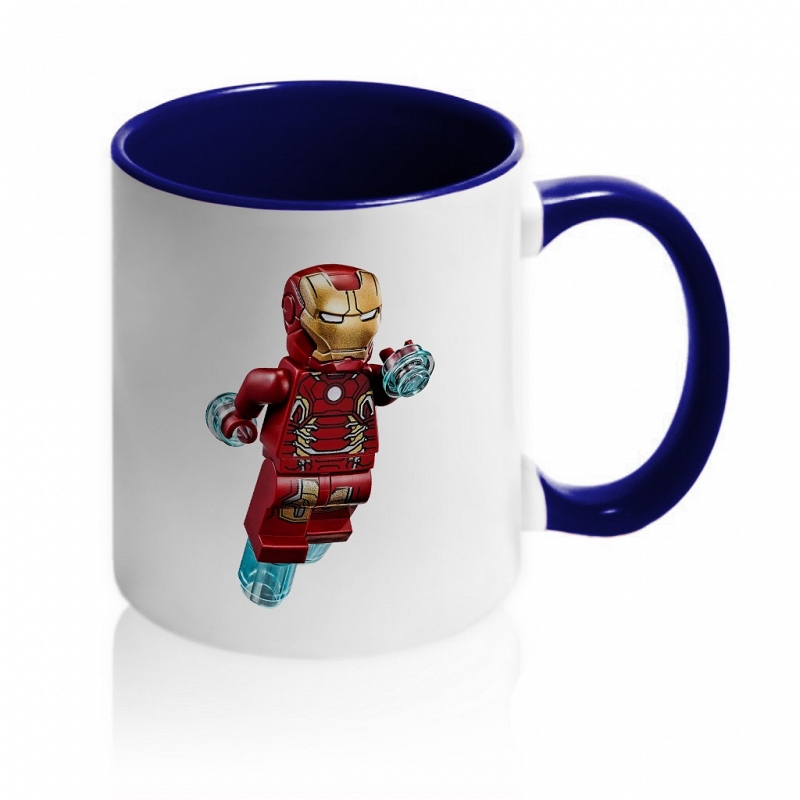 Кружка Lego железный человек - # 5 Кружка Lego железный человек #5