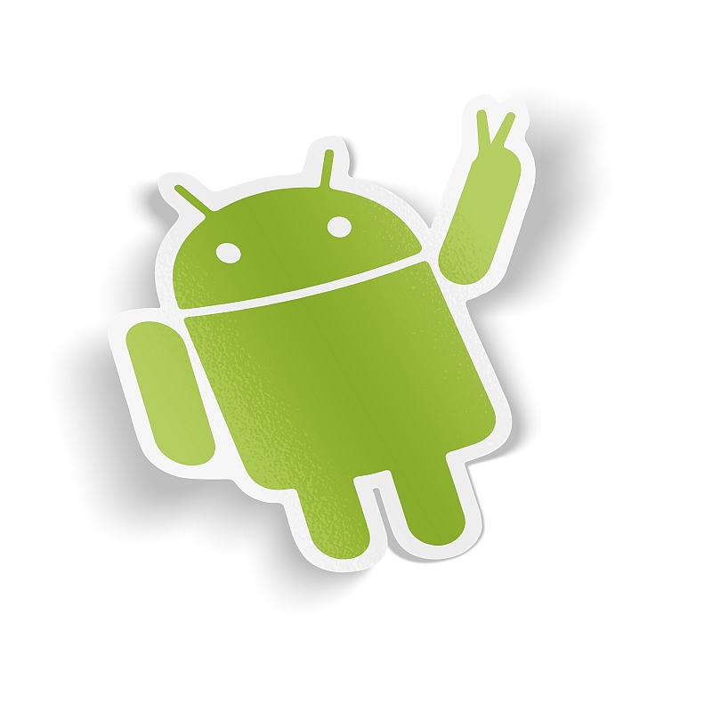 Стикер Android peace #1