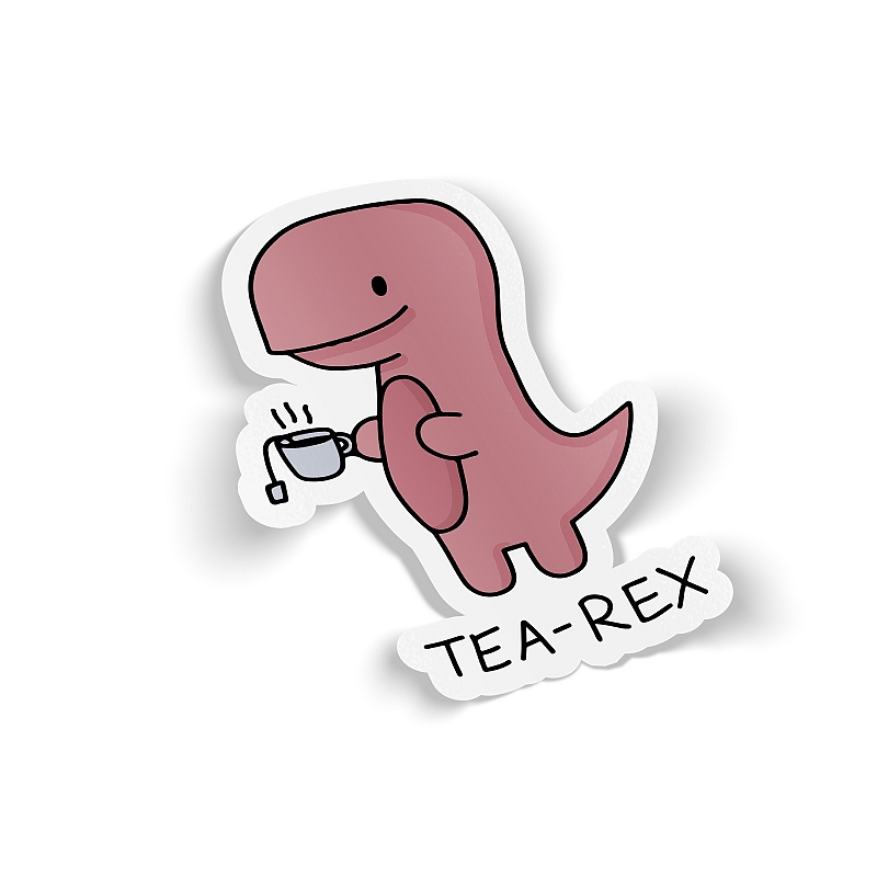 Стикер Tea-Rex - # 1 Стикер Tea-Rex #1