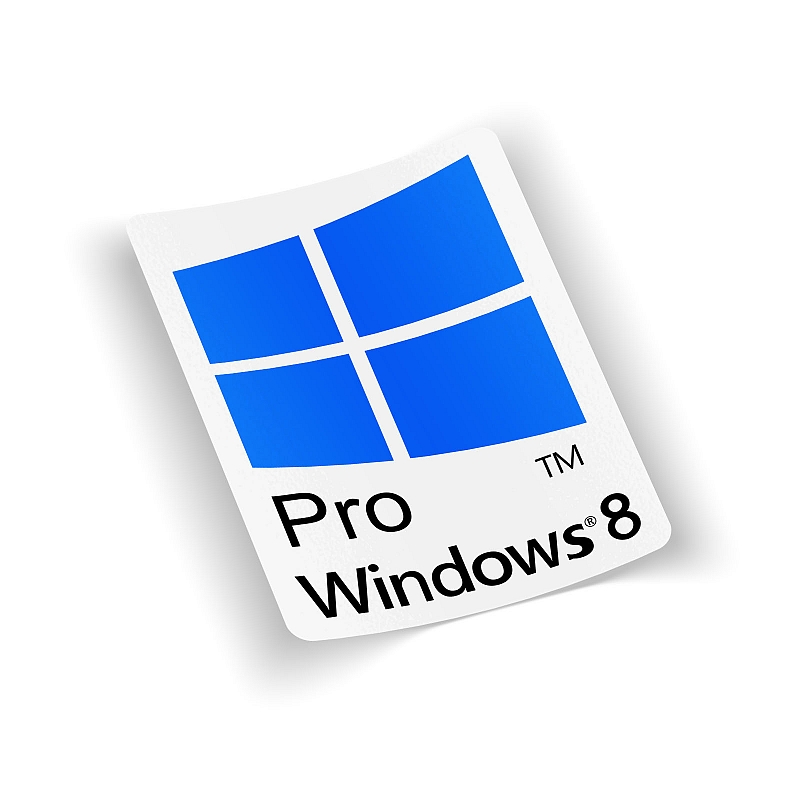 Стикер Windows 8 Pro #1