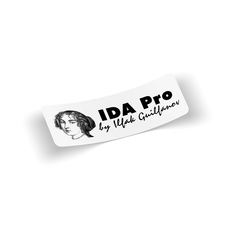 Стикер IDA PRO - # 1 Стикер IDA PRO #1