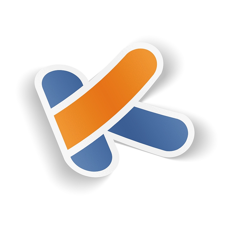 Стикер Kotlin Logo - # 1 Стикер Kotlin Logo #1