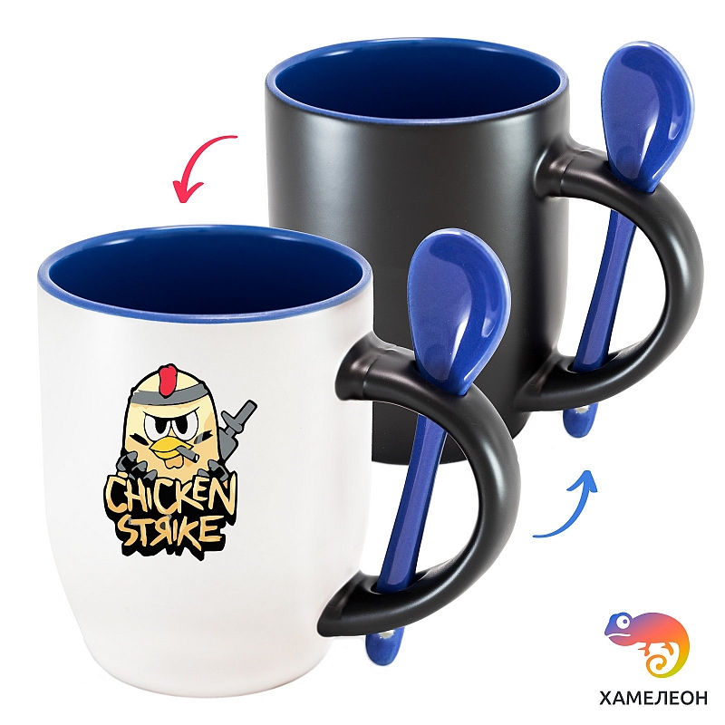 Кружка хамелеон CS:GO - Chicken Strike - # 3 Кружка хамелеон CS:GO - Chicken Strike #3