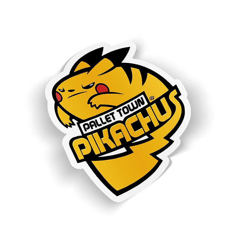 Стикер Angry Pikachu #1