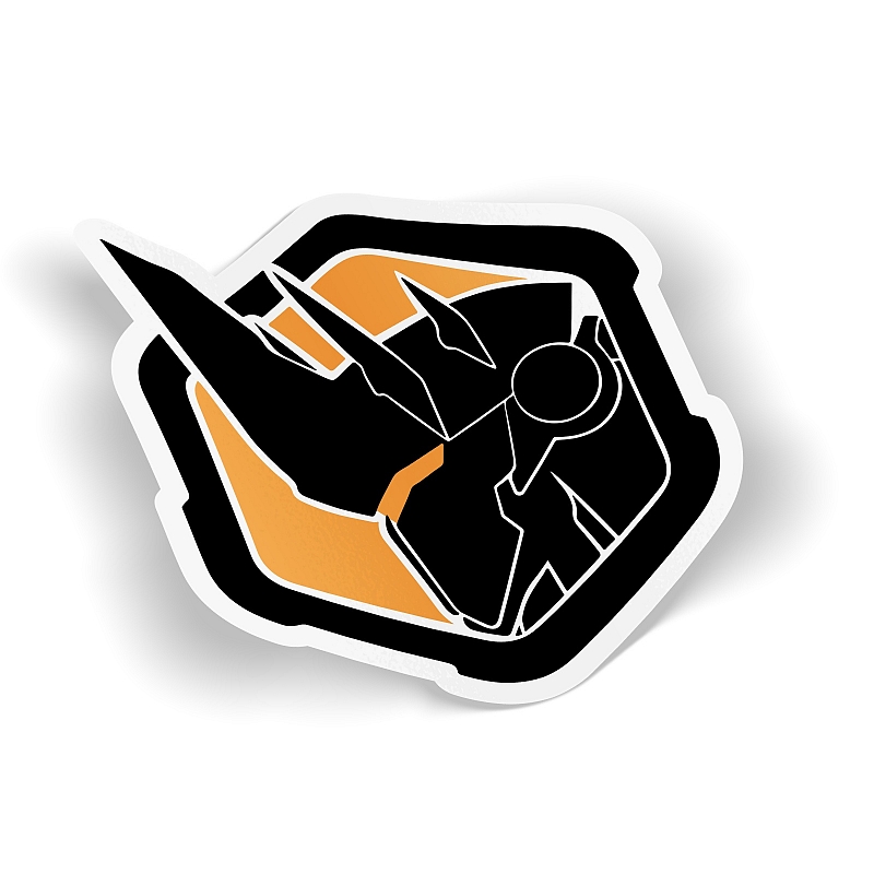 Стикер Overwatch: Reinhardt - # 1 Стикер Overwatch: Reinhardt #1