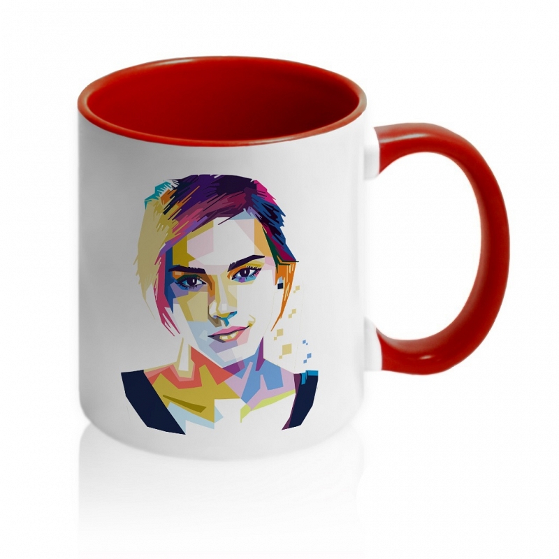 Кружка Эмма Уотсон (арт) - # 3 Кружка Эмма Уотсон (арт) #3