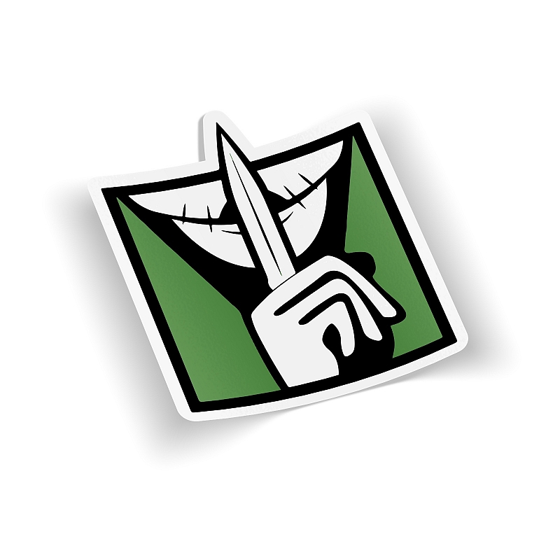 Стикер Rainbow Six - Caveira icon - # 1 Стикер Rainbow Six - Caveira icon #1