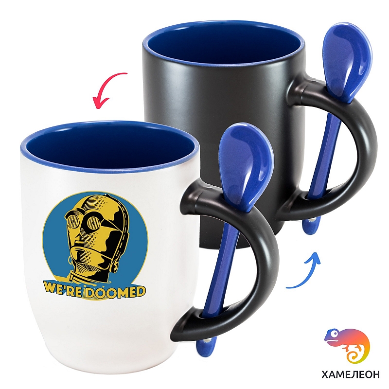 Кружка хамелеон Star Wars - We Are Doomed - # 1 Кружка хамелеон Star Wars - We Are Doomed #1