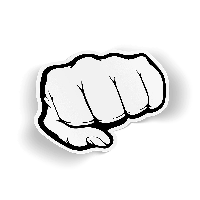 Стикер Кулак - # 1 Стикер Кулак #1