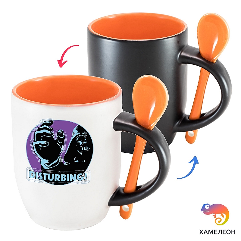 Кружка хамелеон Disturbing! - # 4 Кружка хамелеон Disturbing! #4